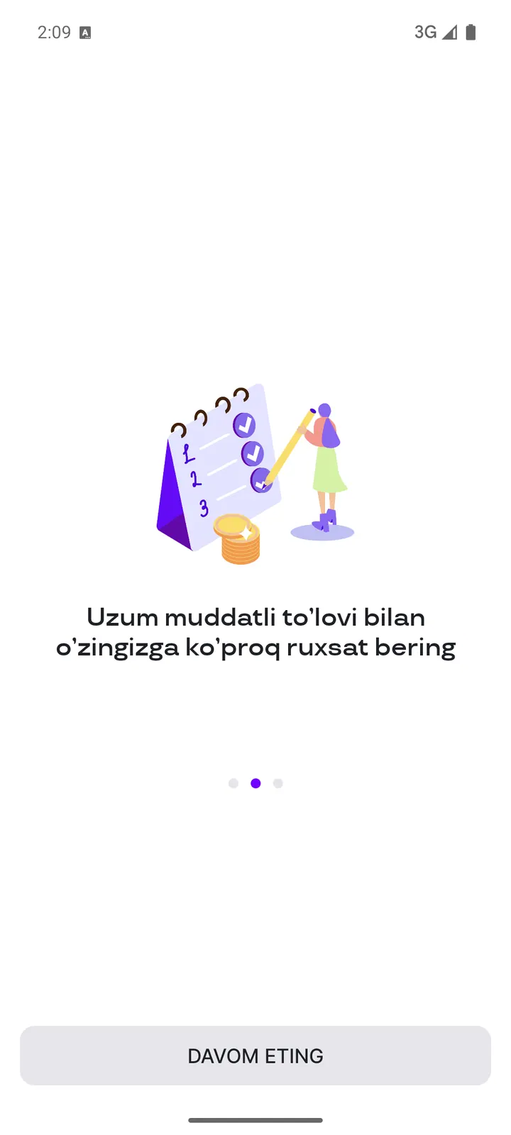 Uzum Market — Onboarding