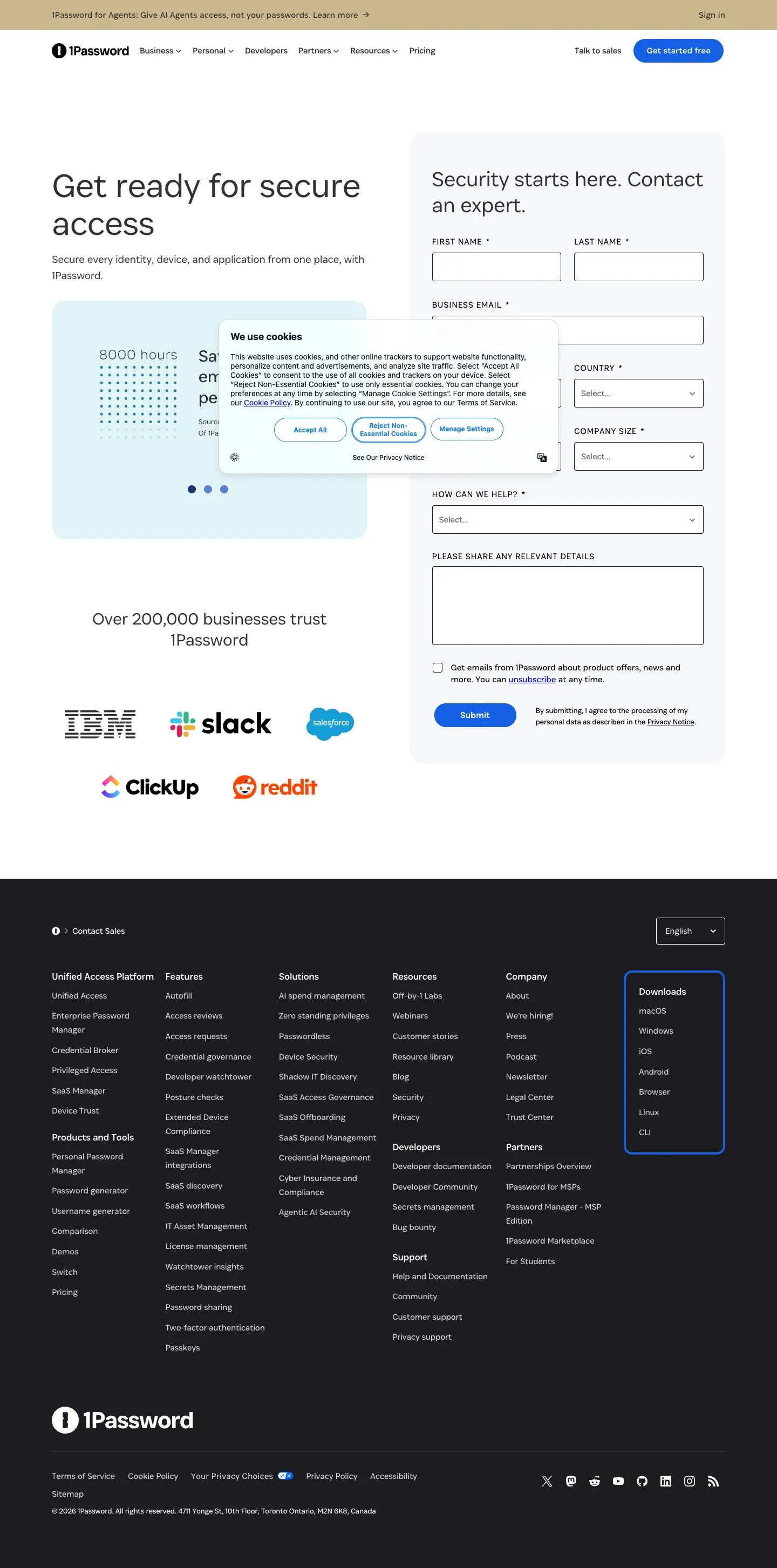 1Password — Aloqa