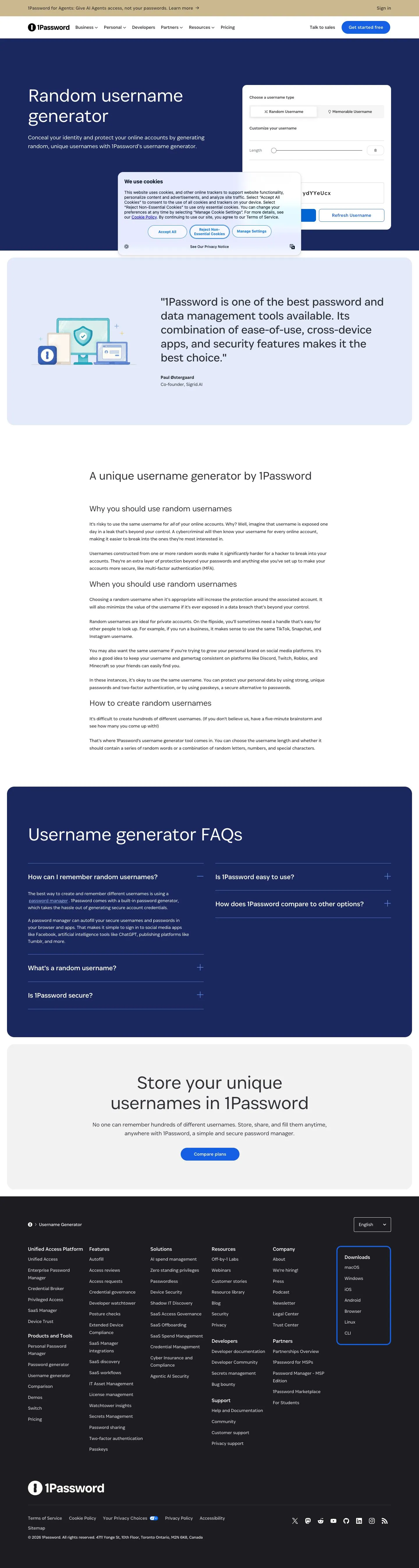 1Password — Boshqa