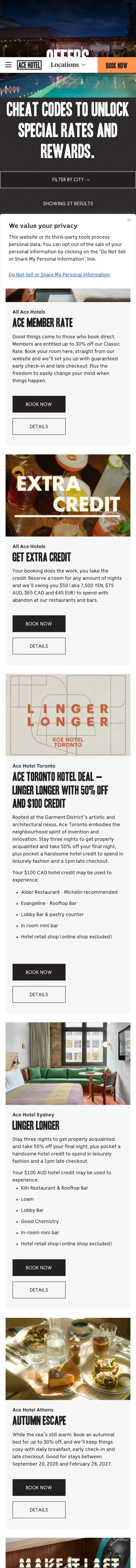 acehotel.com — Promo