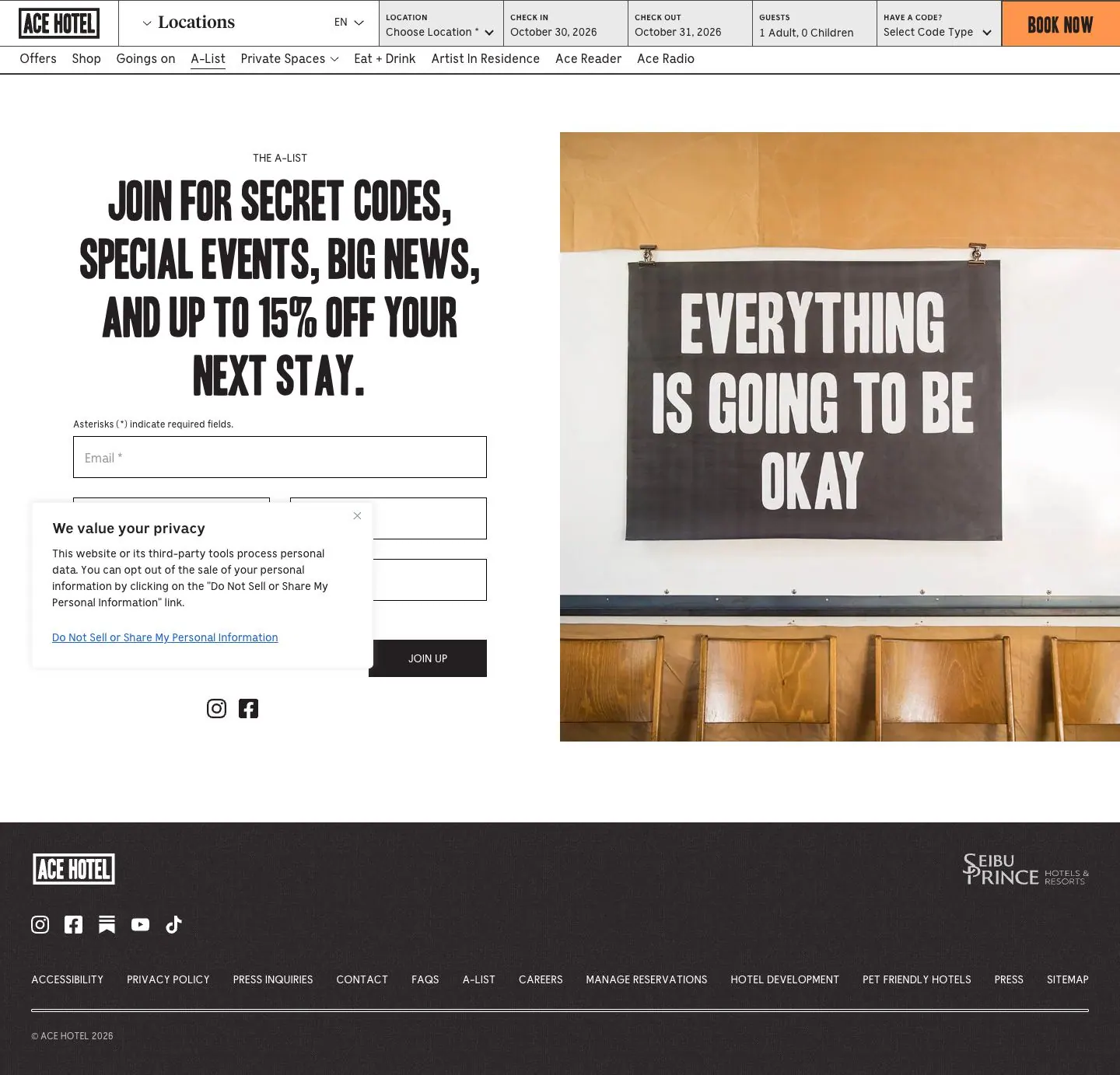 acehotel.com — Boshqa