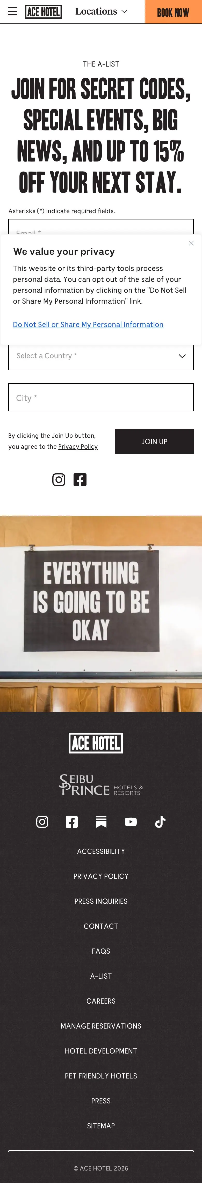 acehotel.com — Boshqa