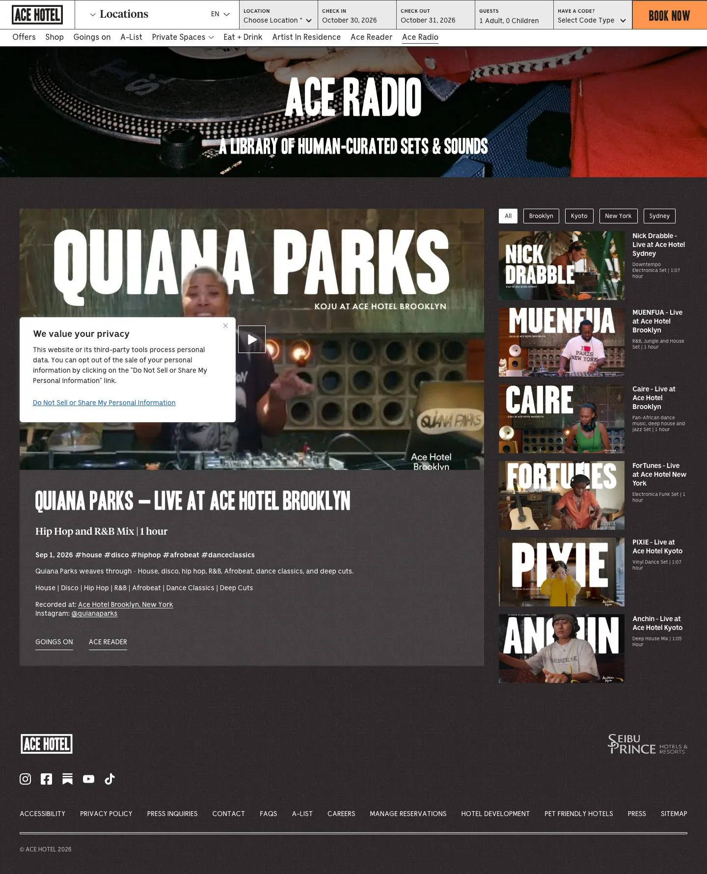 acehotel.com — Boshqa