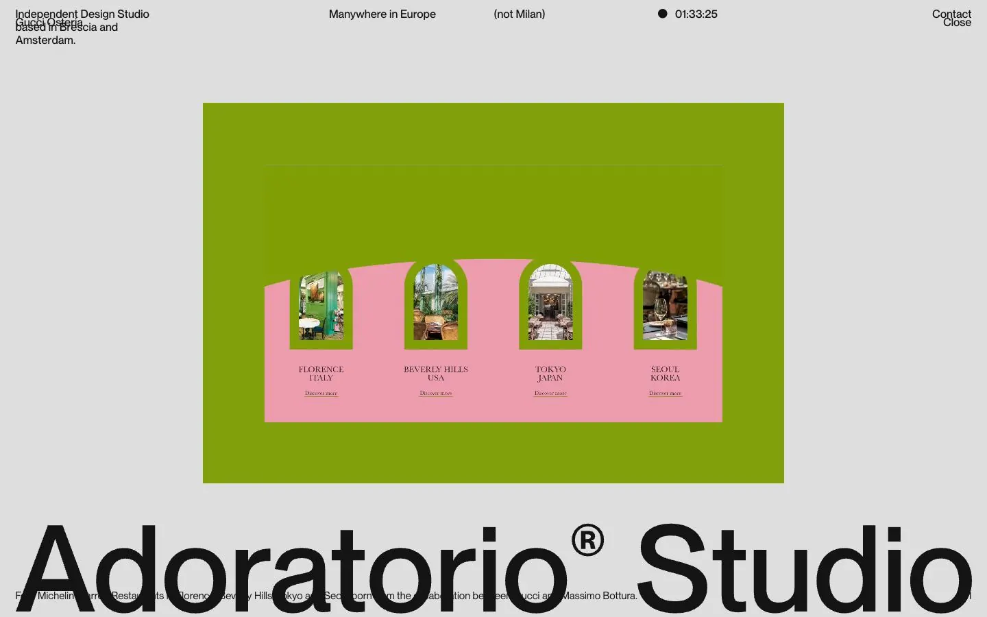 Adoratorio Studio — Article