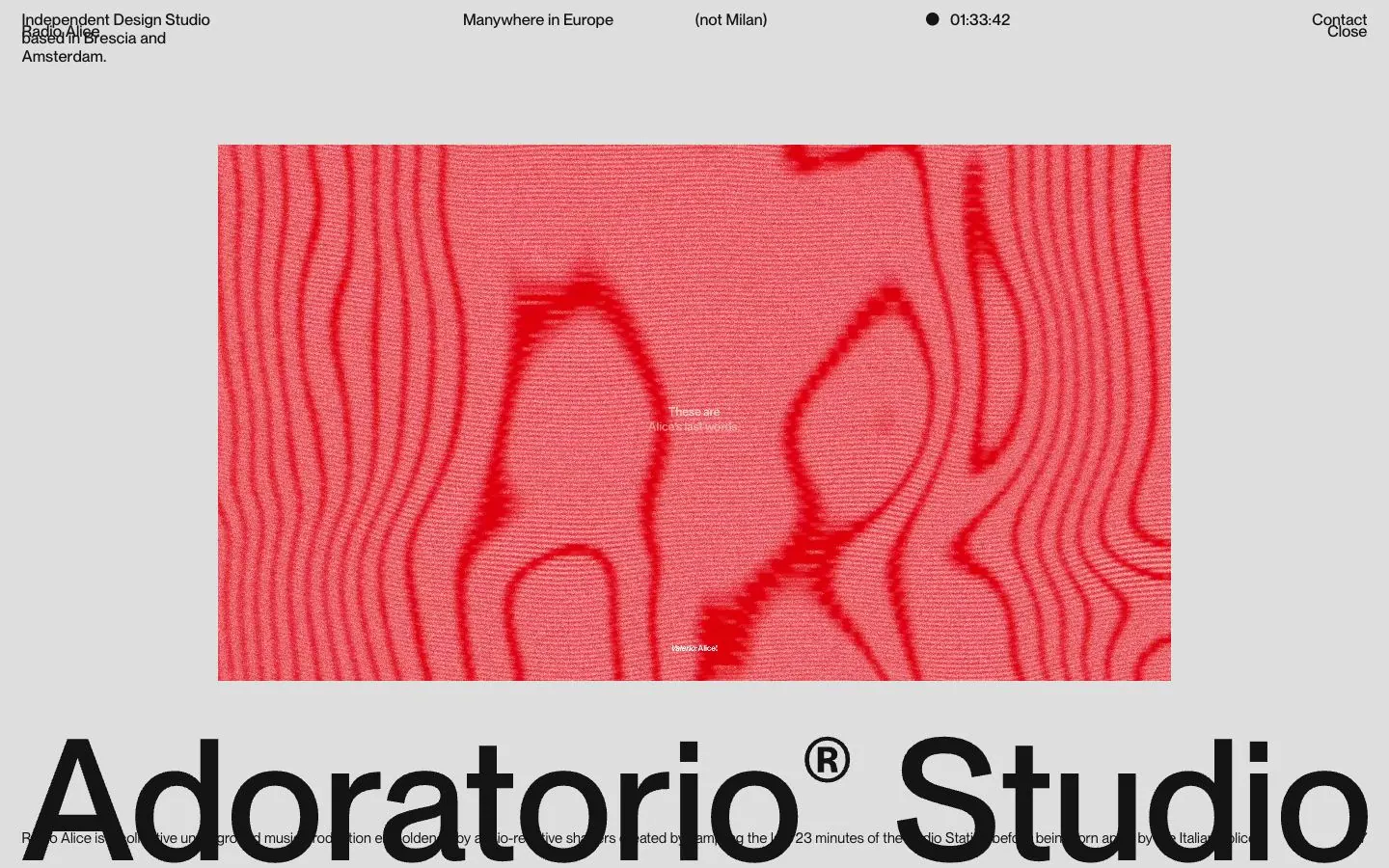 Adoratorio Studio — Home