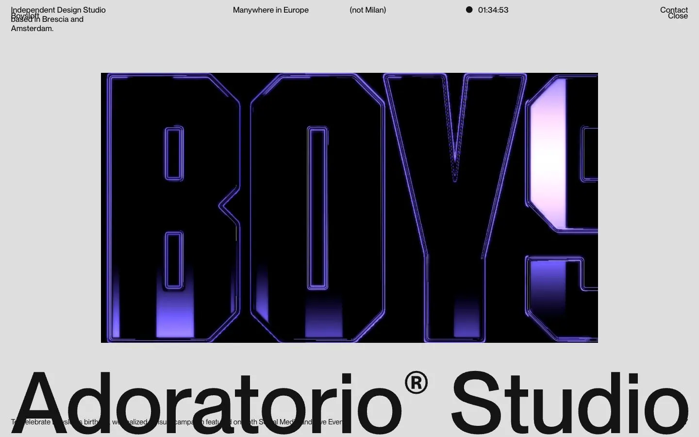 Adoratorio Studio — Home