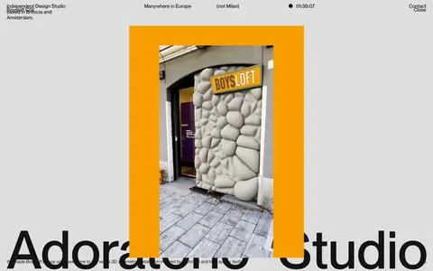 Landing page