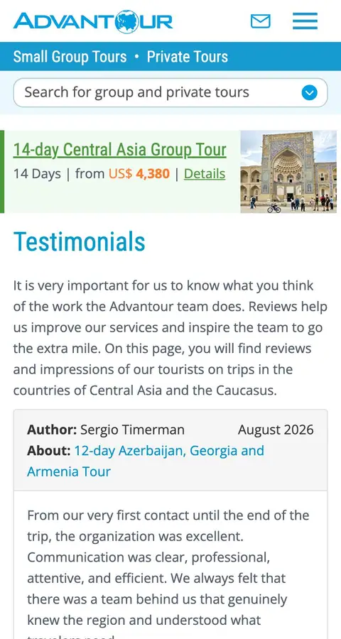 Advantour — Boshqa