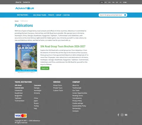 Advantour — Maqola