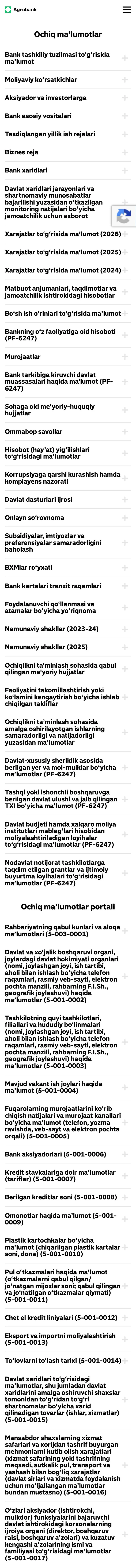 Agrobank — Biz haqimizda