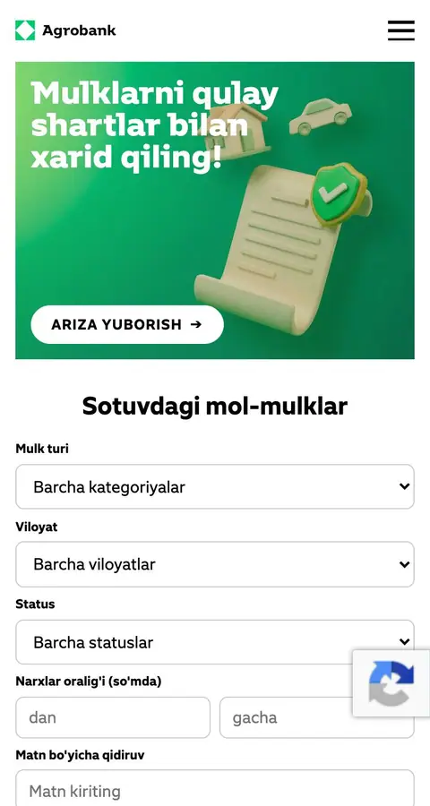 Agrobank — Katalog