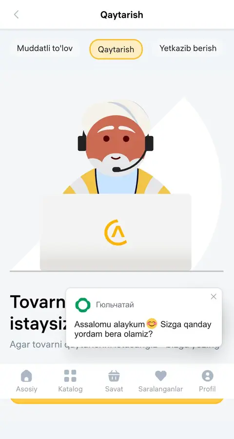 Yordam va FAQ