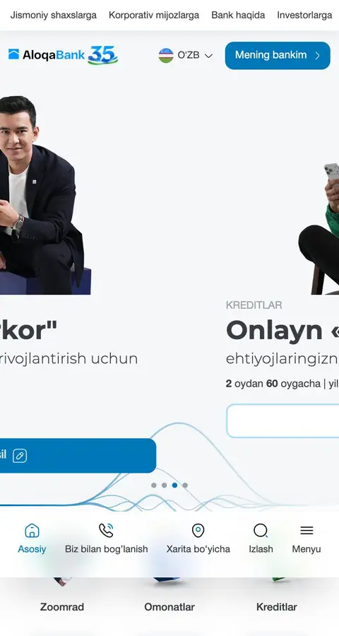 Aloqabank — Promo
