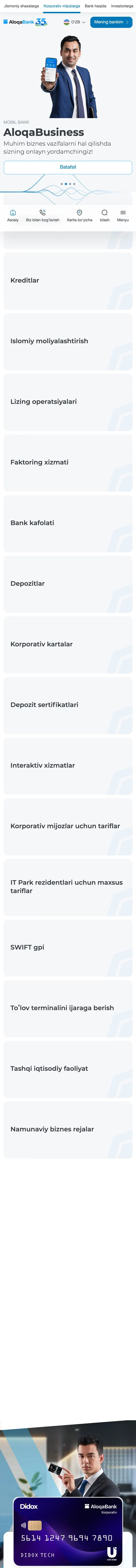 Aloqabank — Home