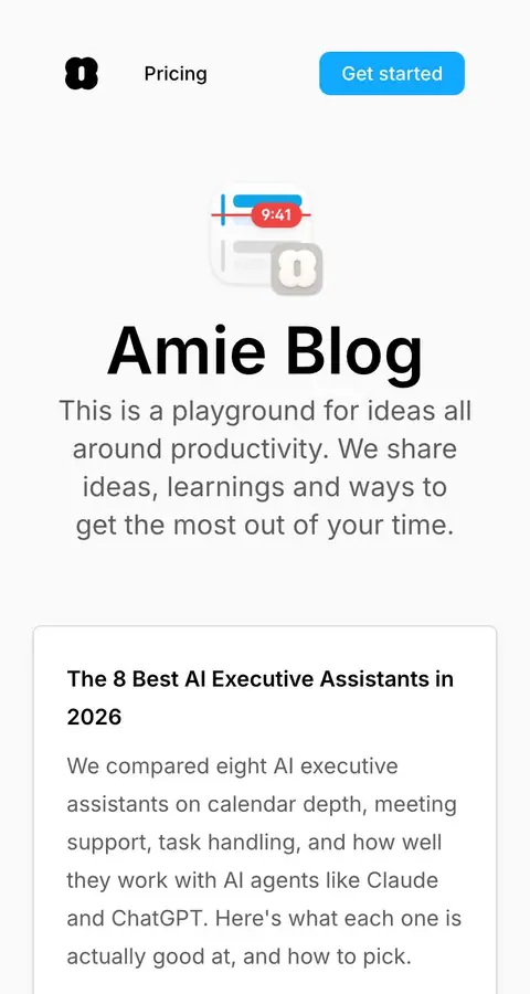 Amie — Yangiliklar va blog