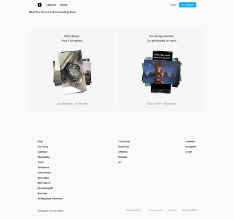 Amie — Product