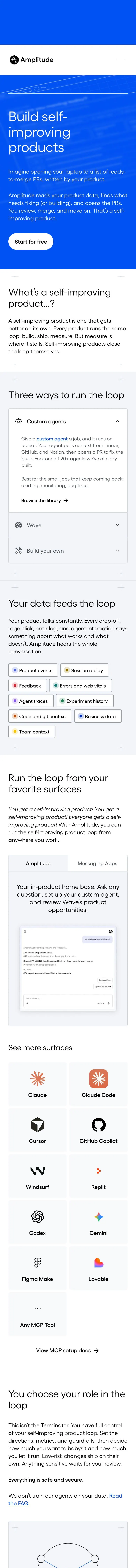 Amplitude — Product