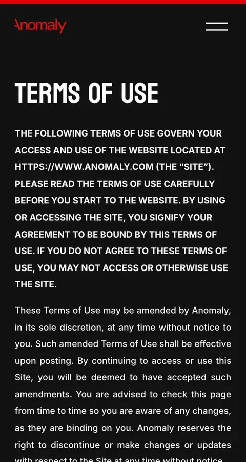 anomaly.com — Huquqiy