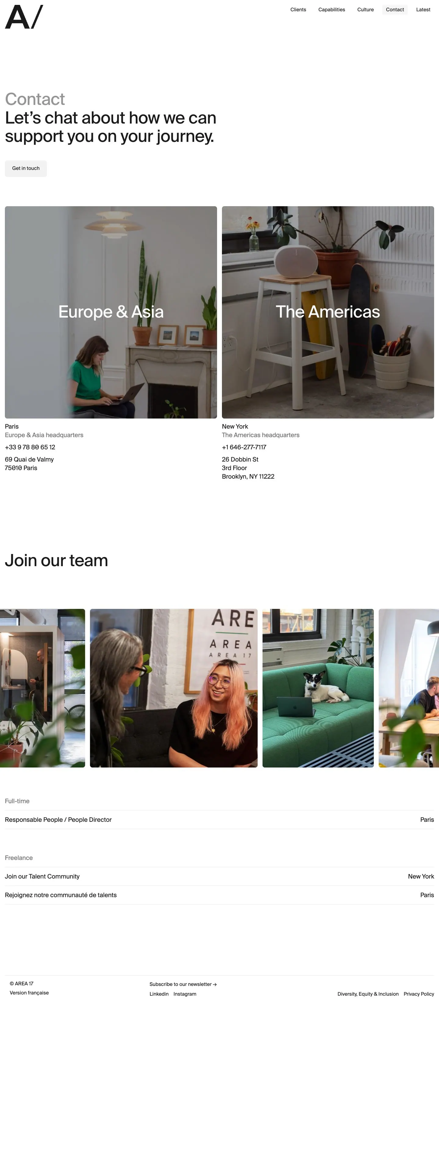 area17.com — Aloqa