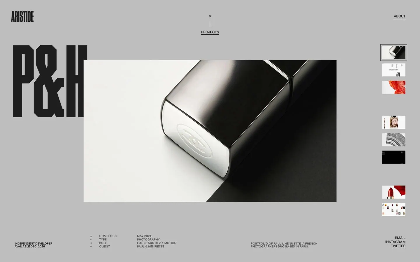 Aristide Benoist — Maqola