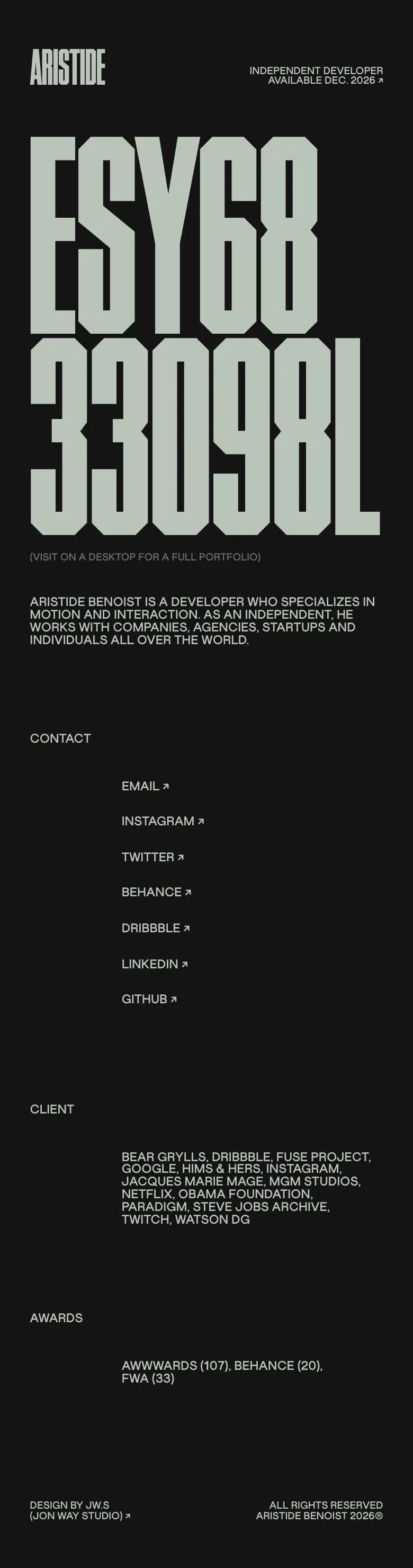 Aristide Benoist — Biz haqimizda