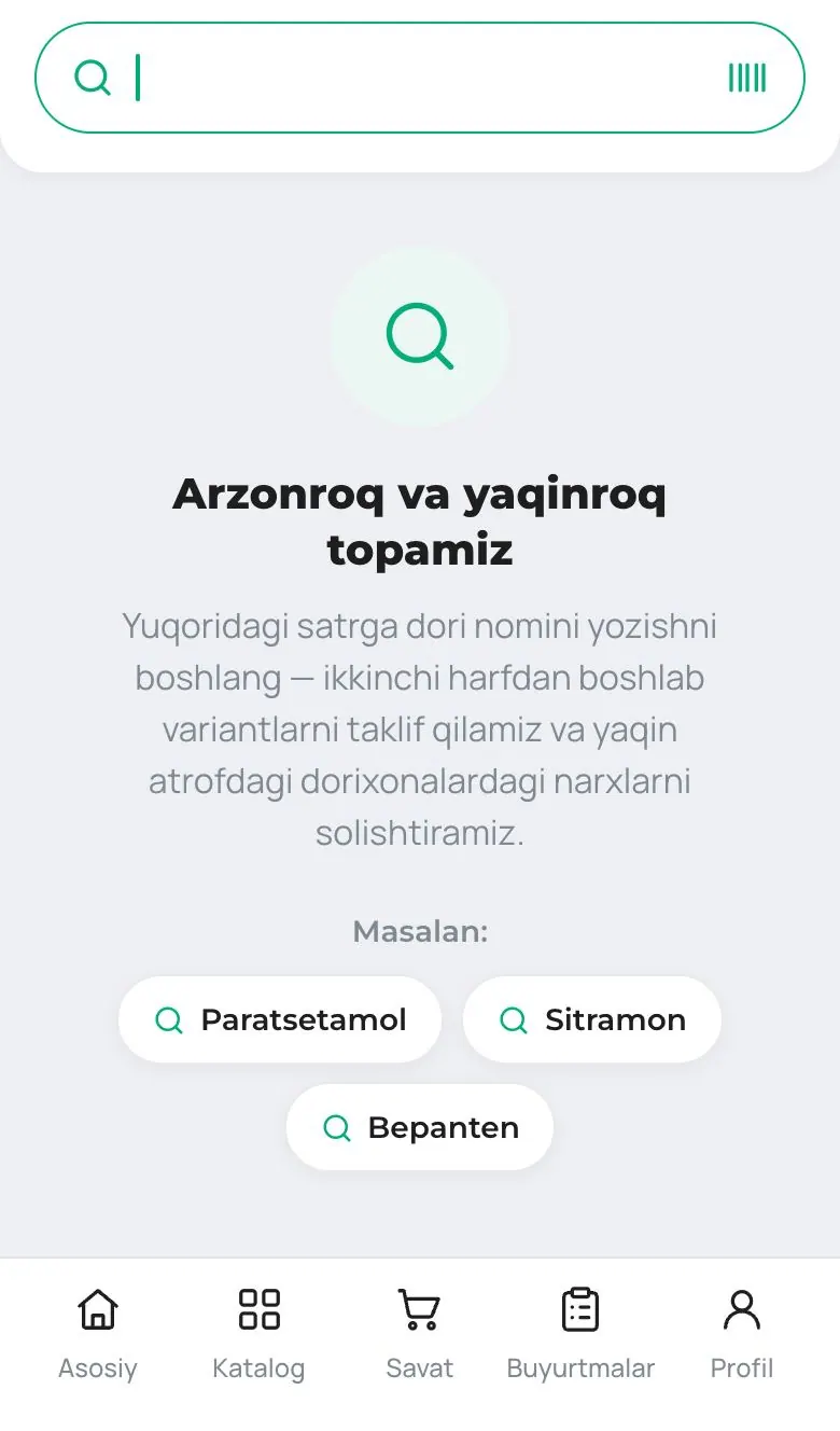 ArzonApteka — Onboarding