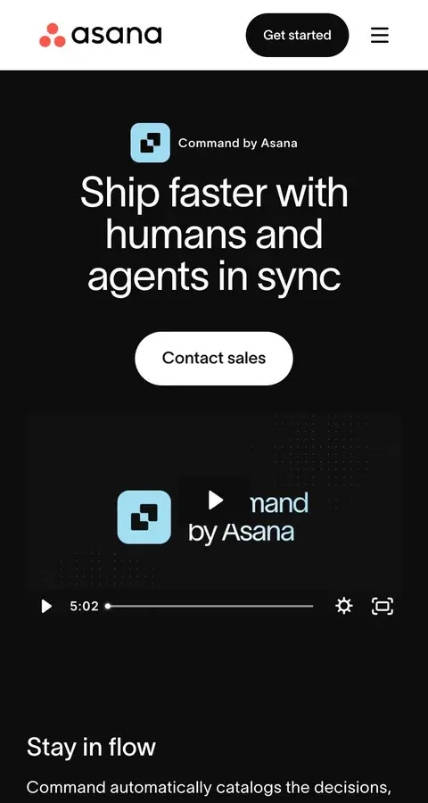 Landing page