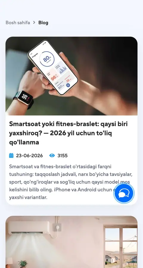 Yangiliklar va blog
