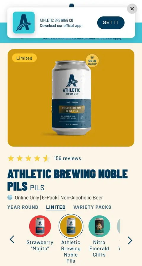 athleticbrewing.com — Mahsulot