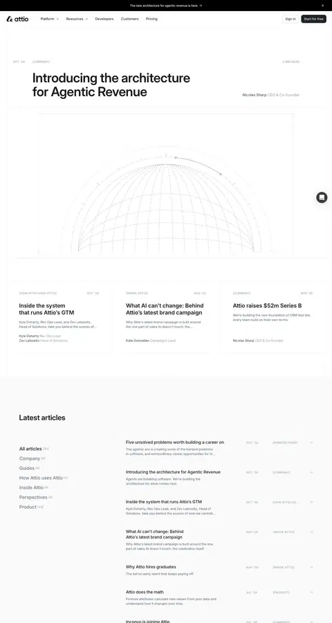 Attio — Lenta