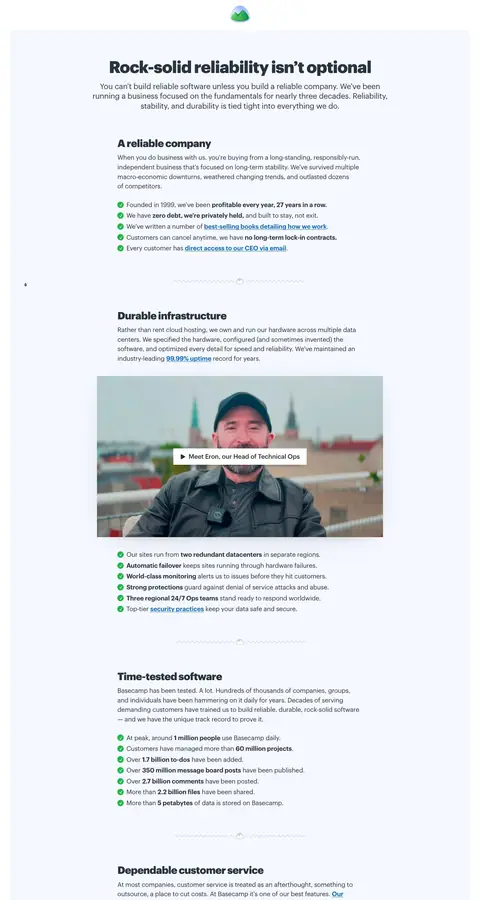 Basecamp — Boshqa