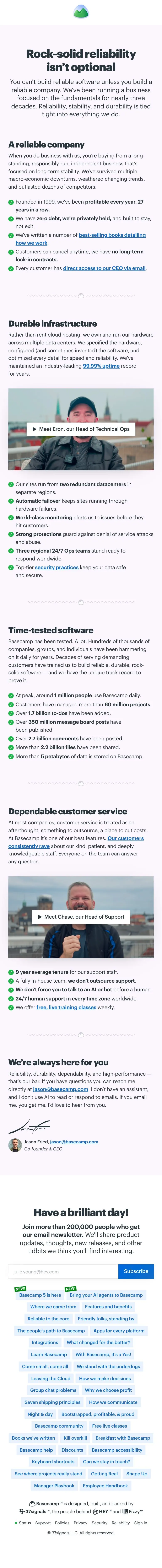 Basecamp — Other