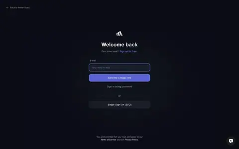 Better Stack — Login