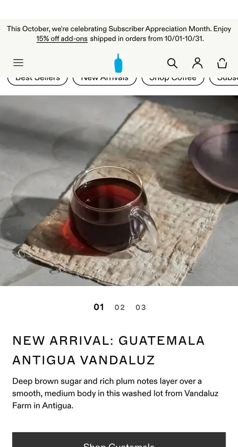 bluebottlecoffee.com — Boshqa