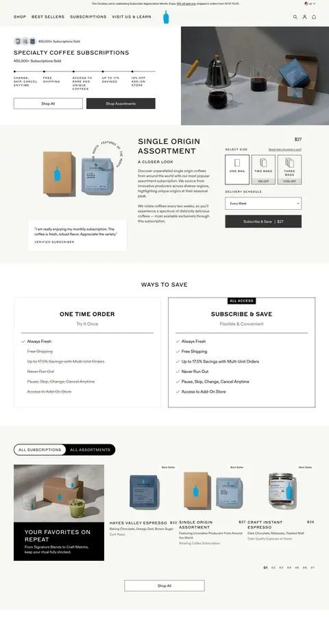 bluebottlecoffee.com — Boshqa