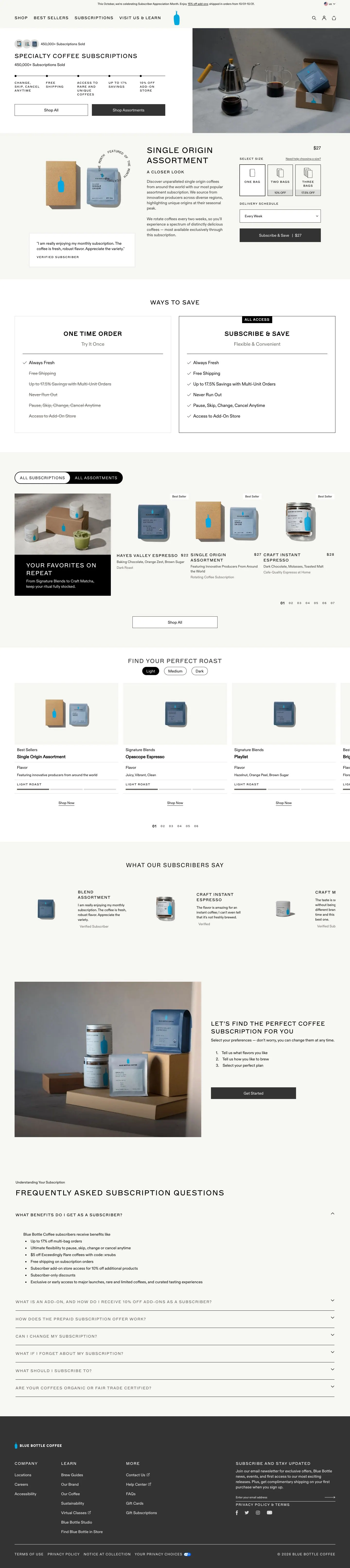 bluebottlecoffee.com — Boshqa