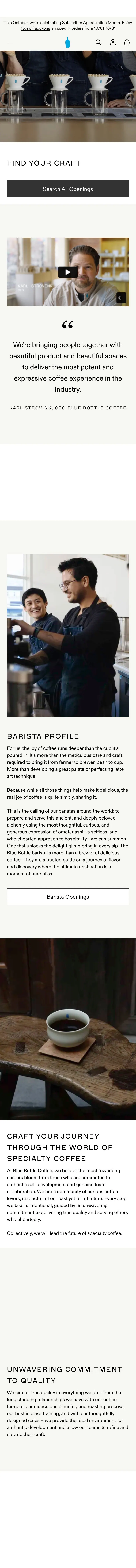 bluebottlecoffee.com — Careers