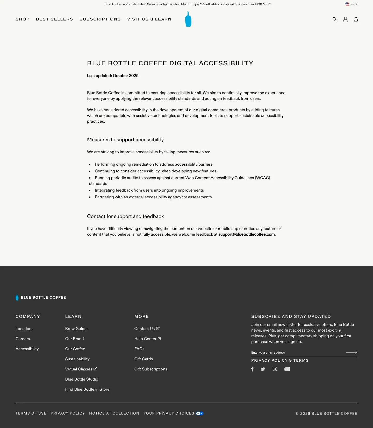 bluebottlecoffee.com — Boshqa
