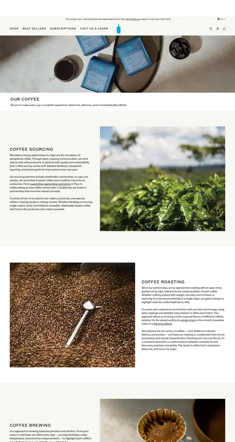bluebottlecoffee.com — Boshqa