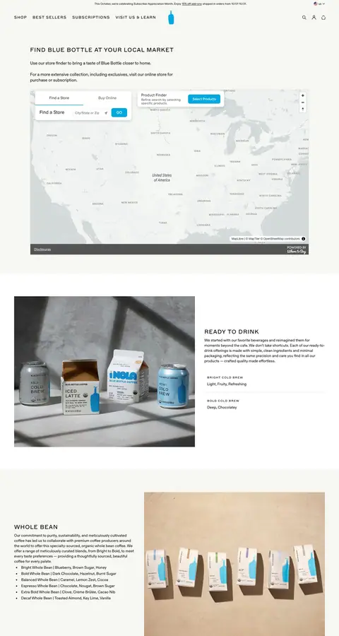 bluebottlecoffee.com — Boshqa