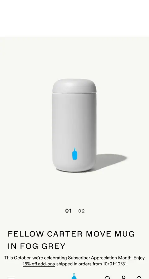 Blue Bottle Coffee — Mahsulot