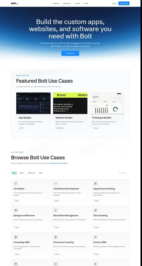 Bolt — Boshqa