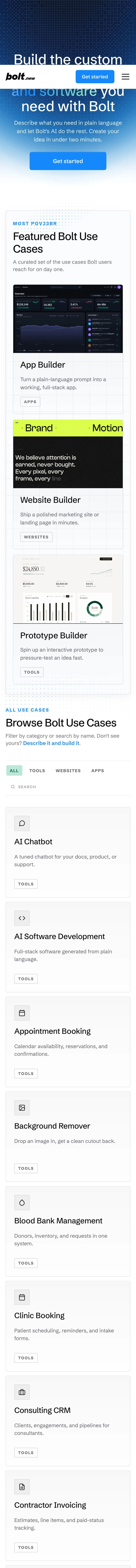 Bolt — Boshqa