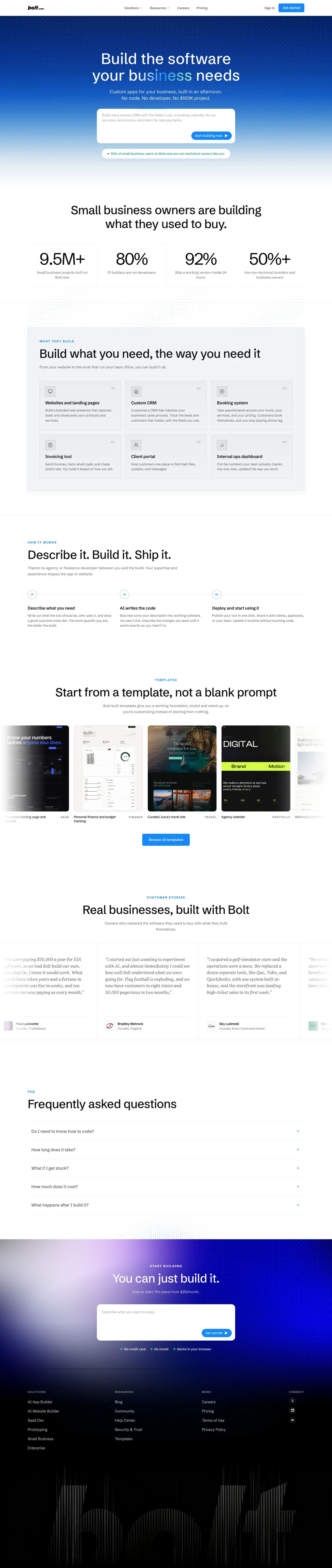 Bolt — Boshqa
