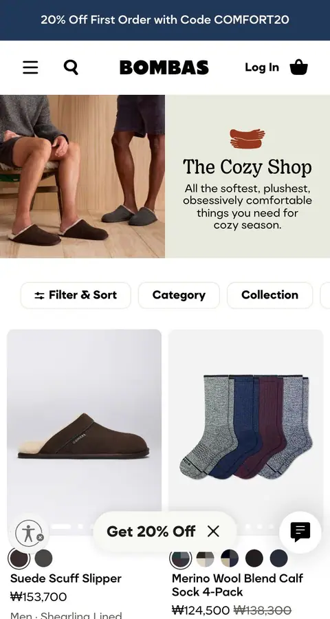 bombas.com — Katalog