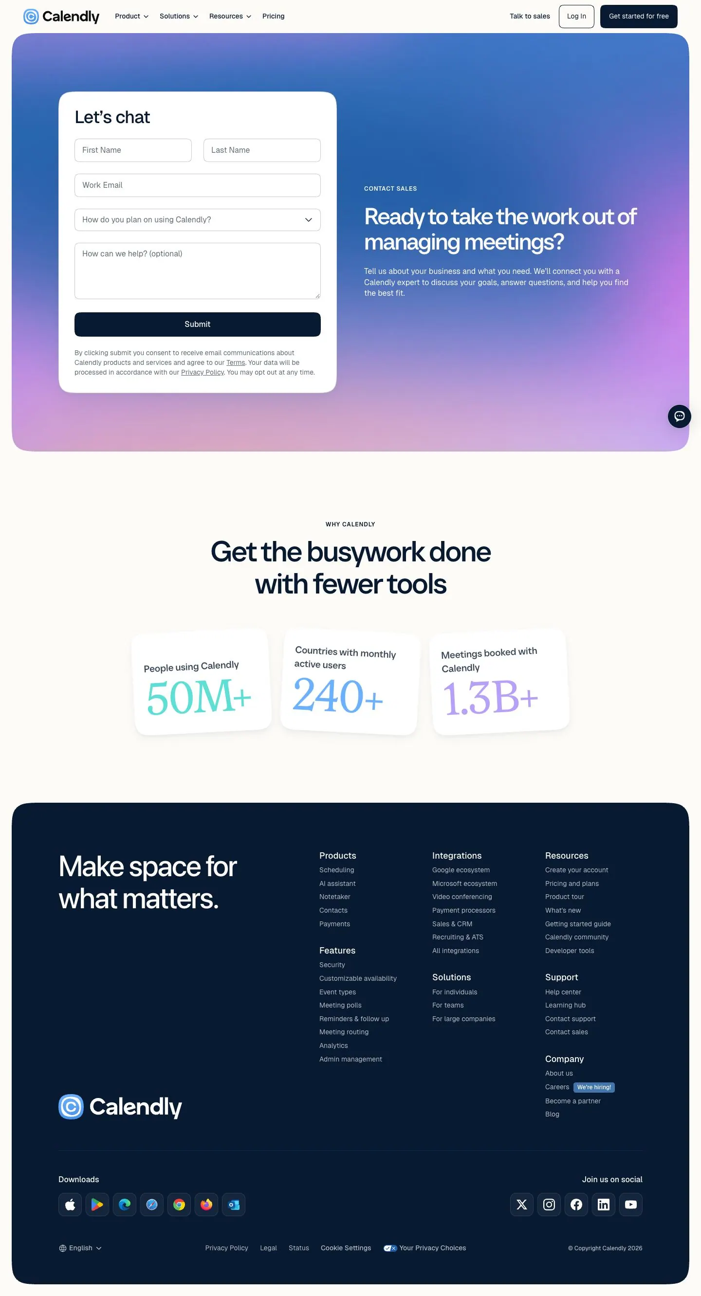 Calendly — Aloqa