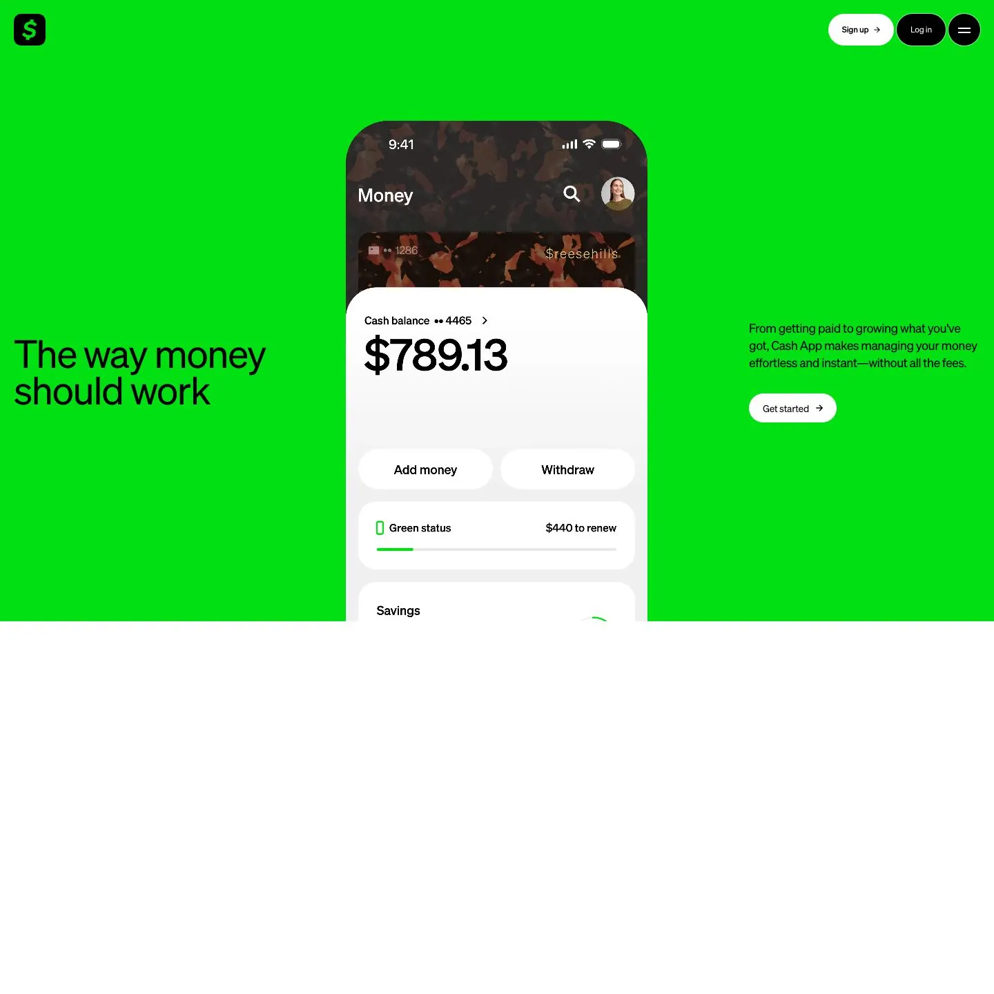 cash.app — Bosh sahifa