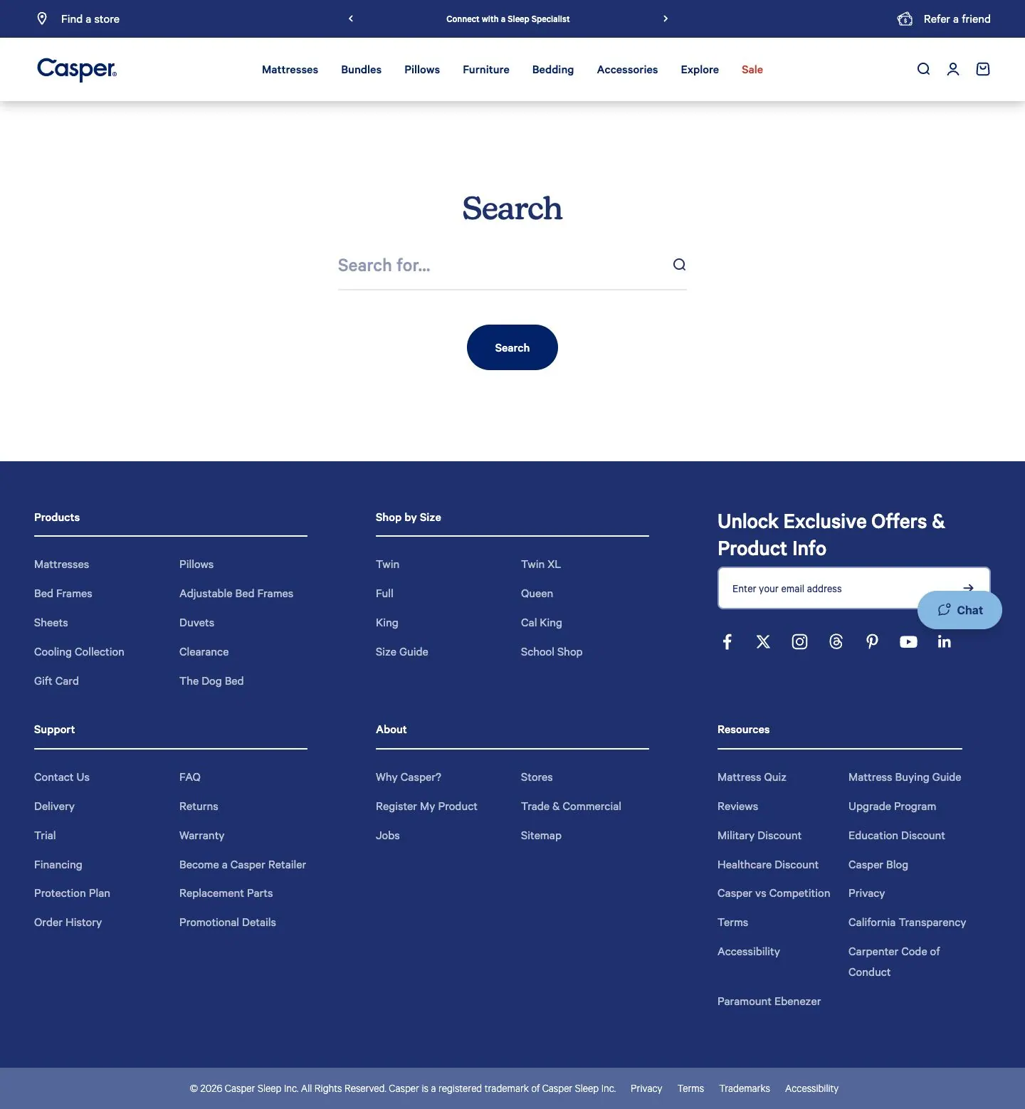 Casper — Search