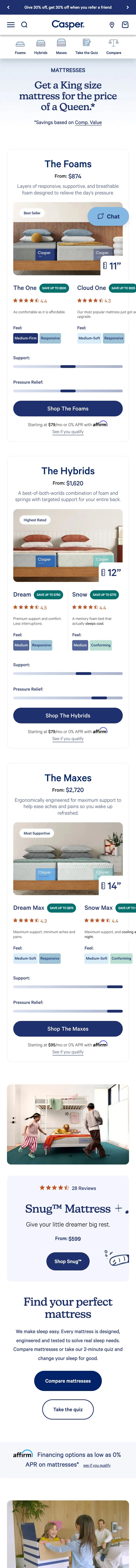 Casper — Katalog