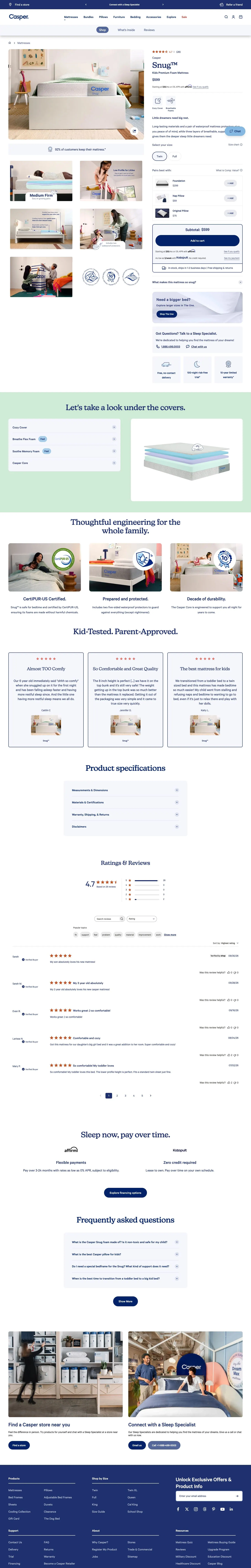 Casper — Katalog